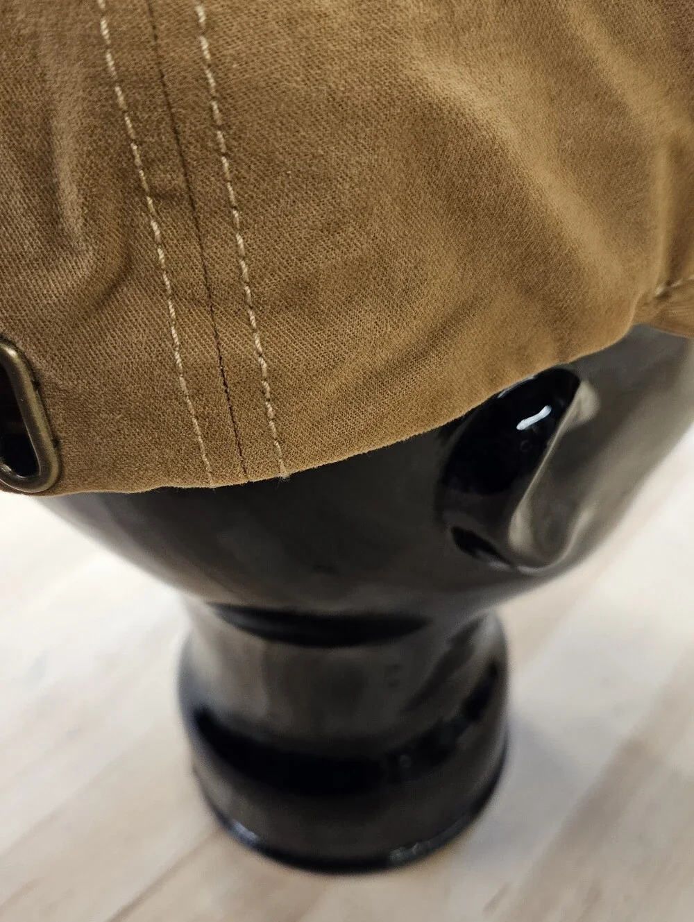 Ford Bronco Pony Logo Officially Licensed Trucker Hat Cap Brown Tan